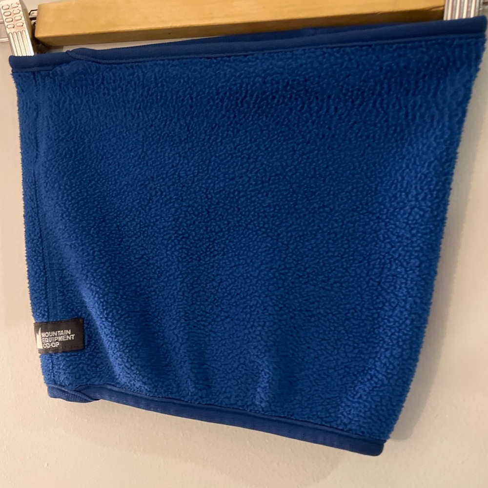 MEC Vintage Fleece Blue Neck Warmer GUC O/S